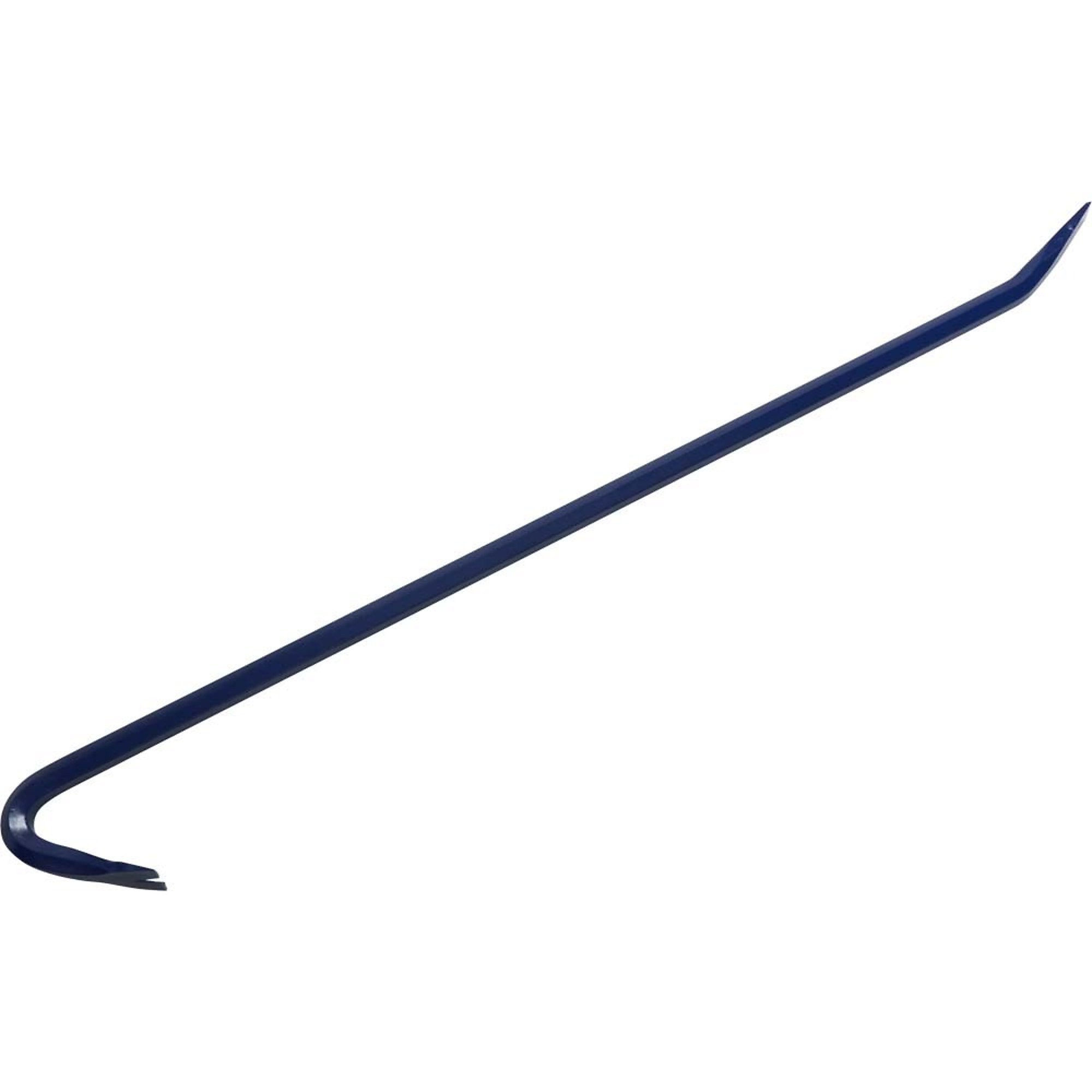 Gray Tools Goose Neck Wrecking Bar, 3/4" Shank X 36" Long, Royal Blue Paint Finish